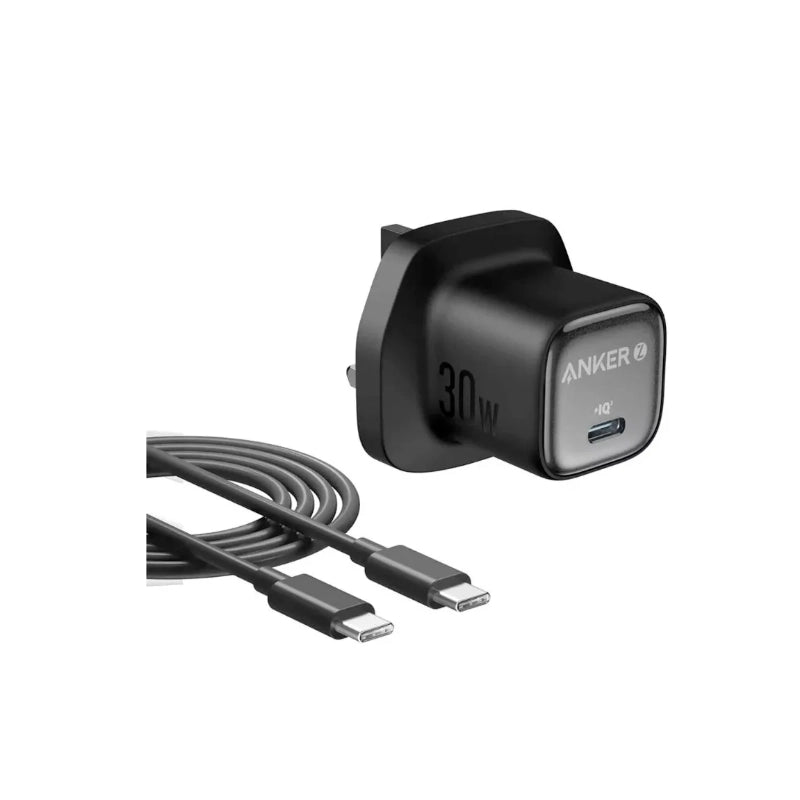 Anker Zolo 30W PD 3.0 Charger with Cable Black - genuine Anker product photo Kenya